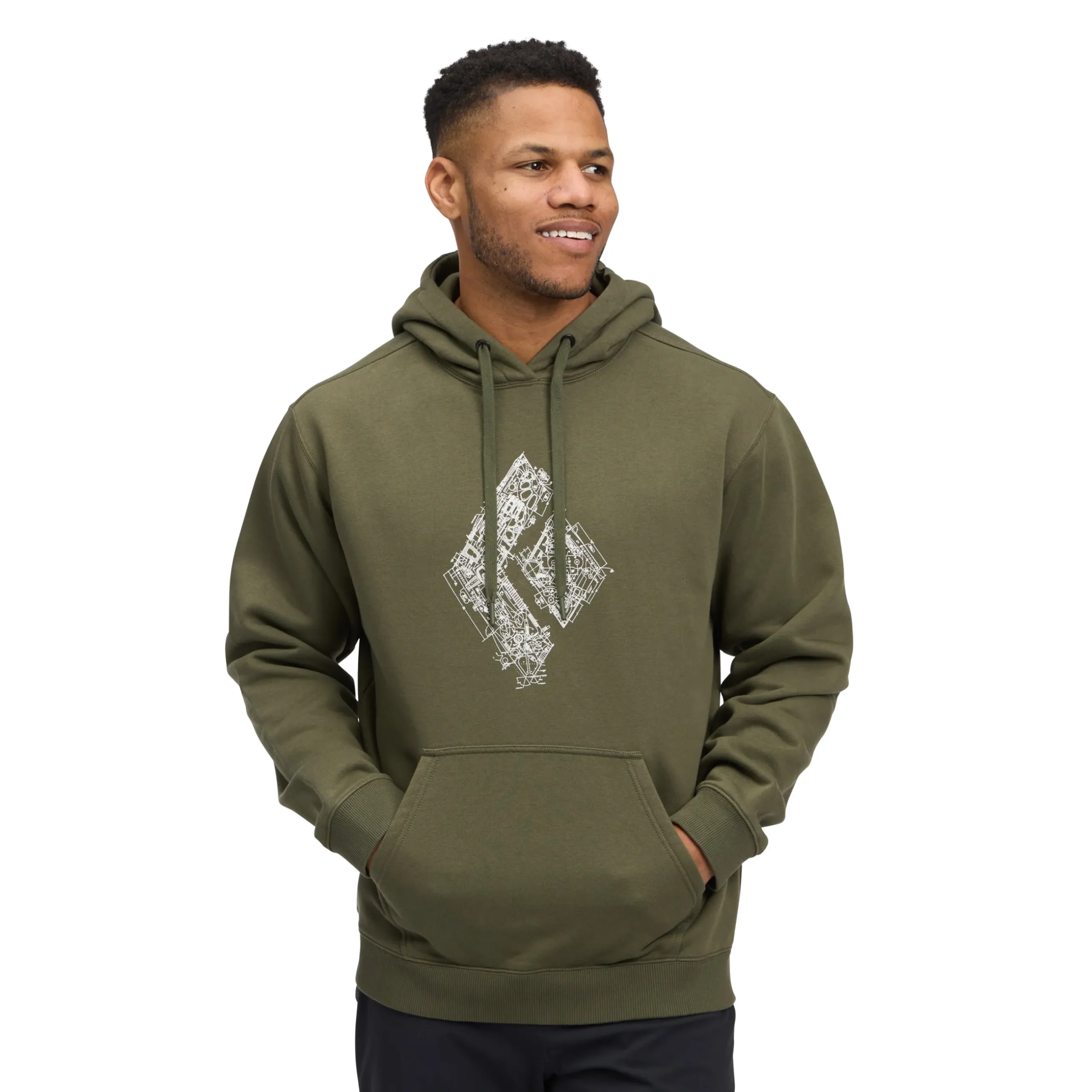 Men's Engineered Diamond Pullover Hoody