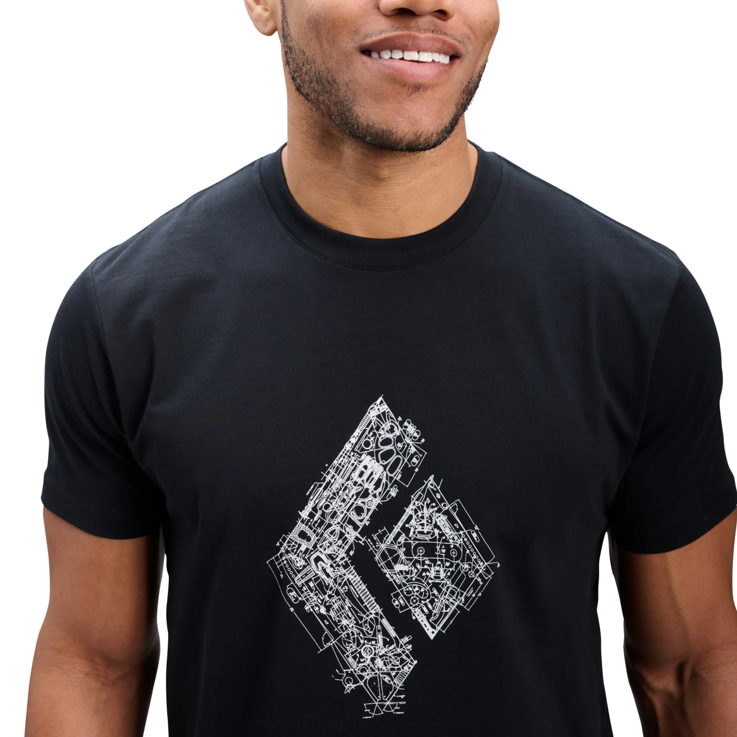Men's Engineered Diamond Short Sleeve Tee