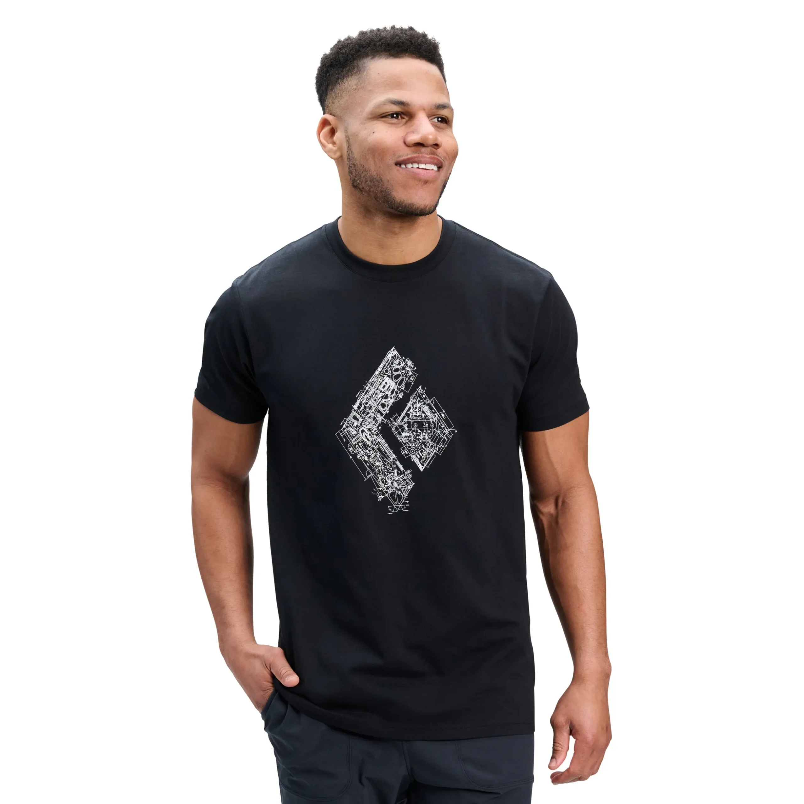 Men's Engineered Diamond Short Sleeve Tee