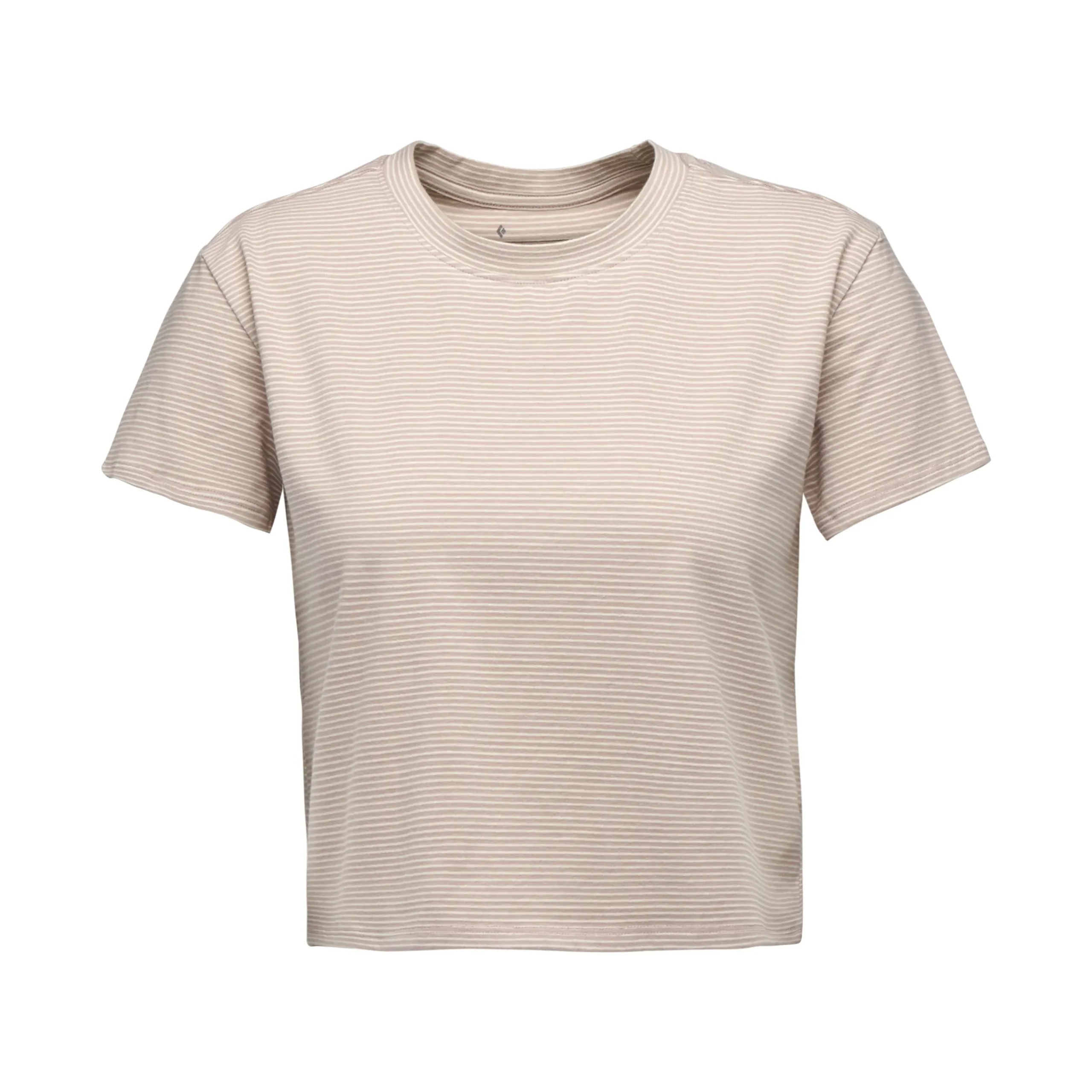 Women's BD Stripe Crop Short Sleeve Tee