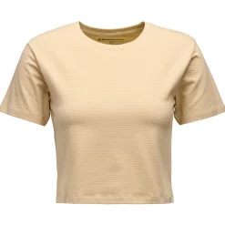 Women's BD Stripe Crop Short Sleeve Tee