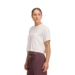 Women's Diamond Crop Short Sleeve Tee